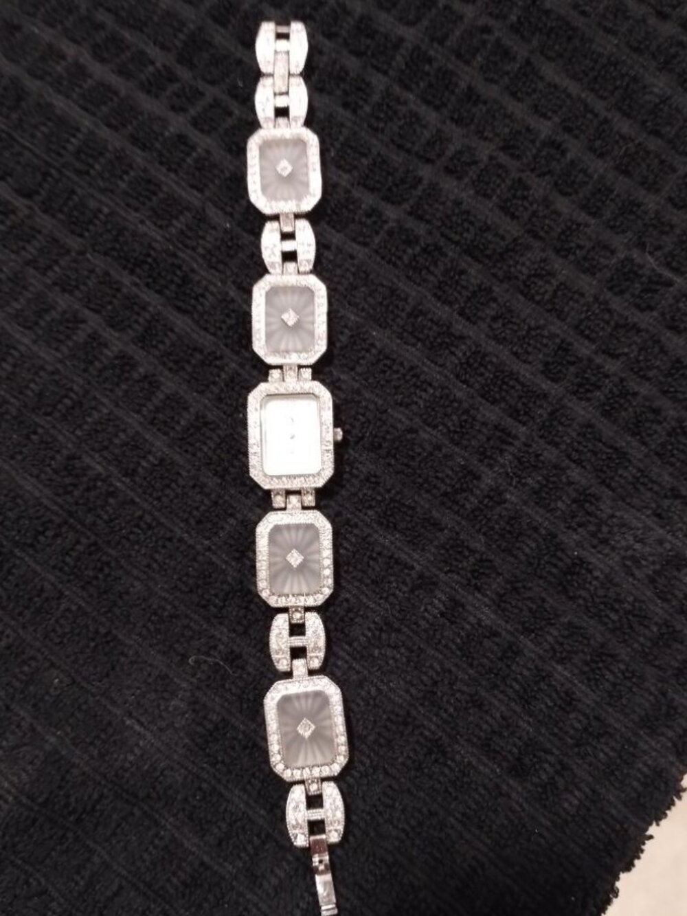 BEAUTIFUL VINTAGE ART DECO INSPIRED WOMENS WATCH BRACLET - Picture 7 of 9